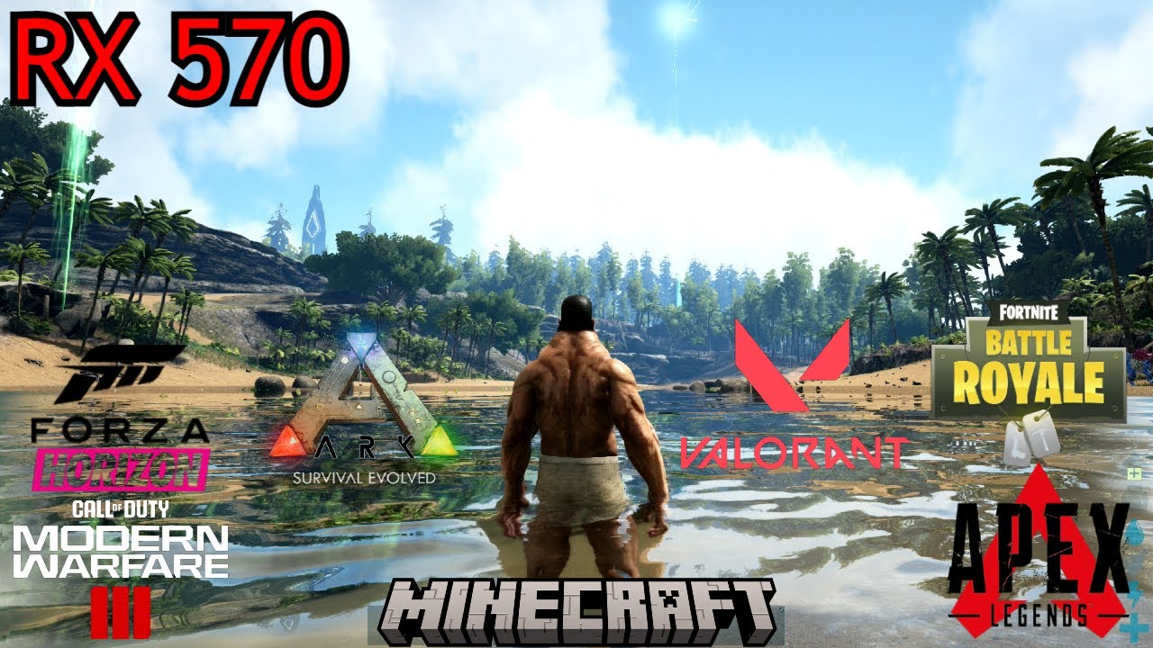 $200 Gaming PC: 1080P Game Test | Xeon 2670-V2 + RX570 8GB | Low & High Settings