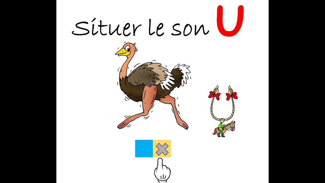 Situer le son U dans les mots