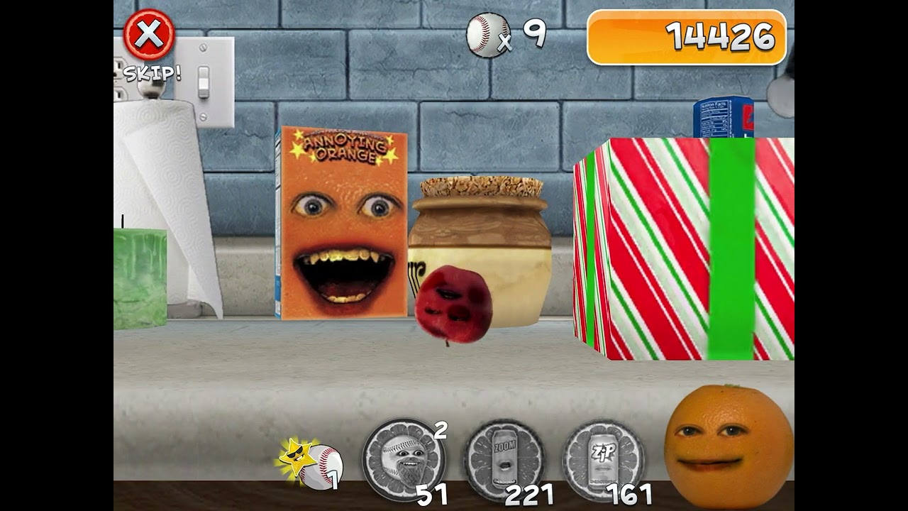 Annoying Orange Splatter Up Gameplay #11