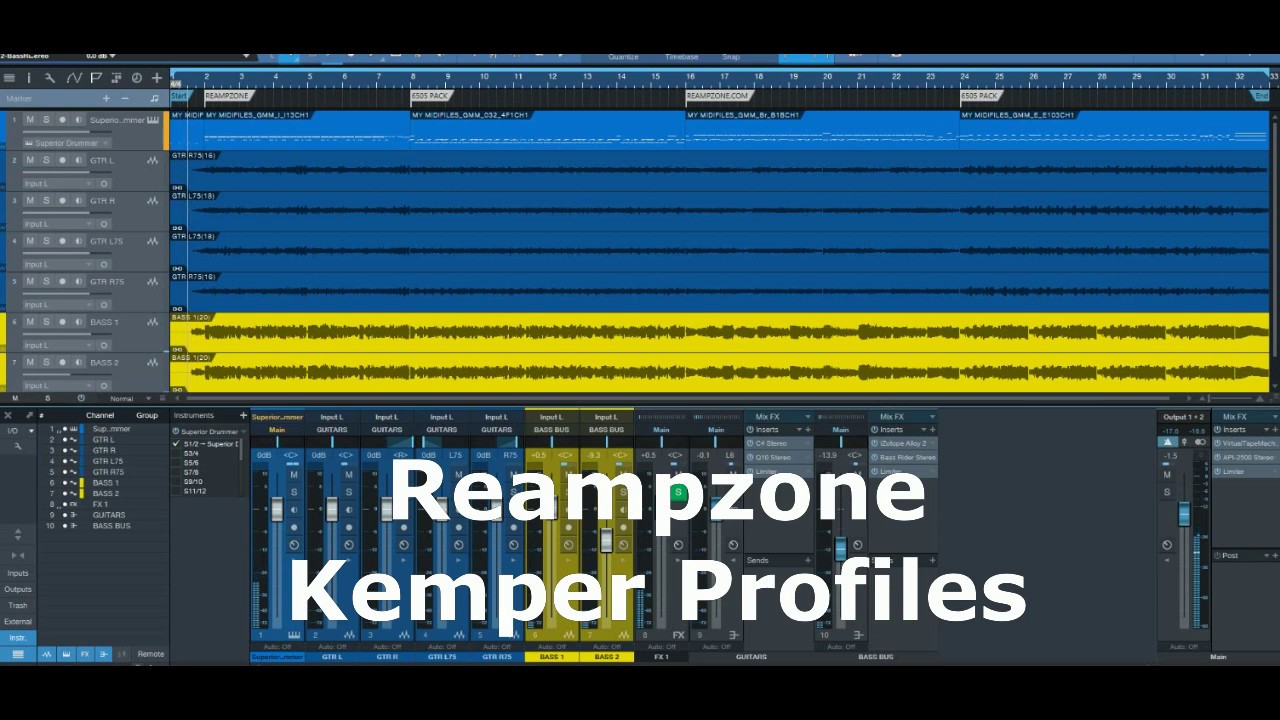 Reampzone Kemper Profiles Peavey 6505 Pack Metal Test