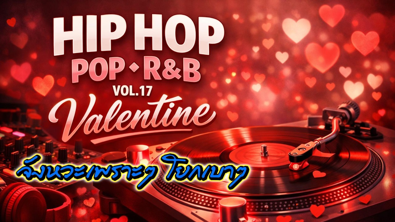 Hip Hop POP-R&B Vol.17 [Valentine][จังหวะเพราะๆ โยกเบาๆ]  - Dj relax