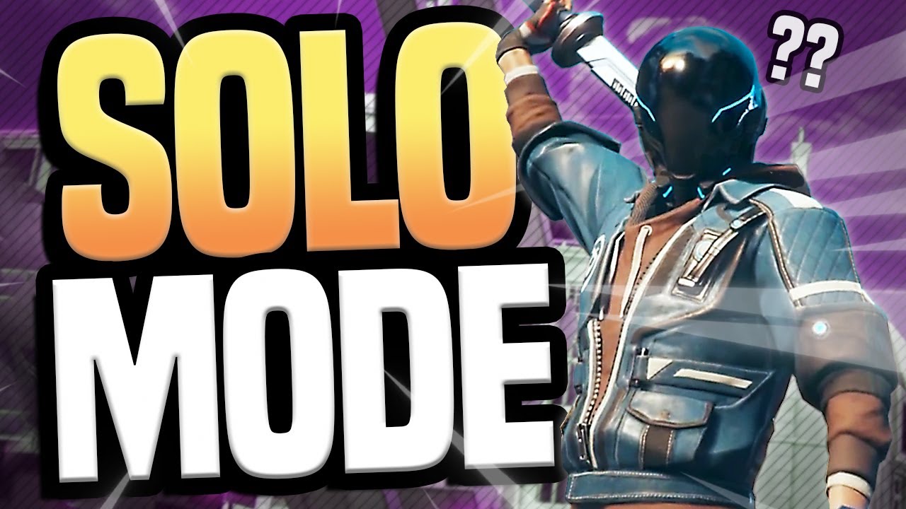 HYPER SCAPE SOLO MODE