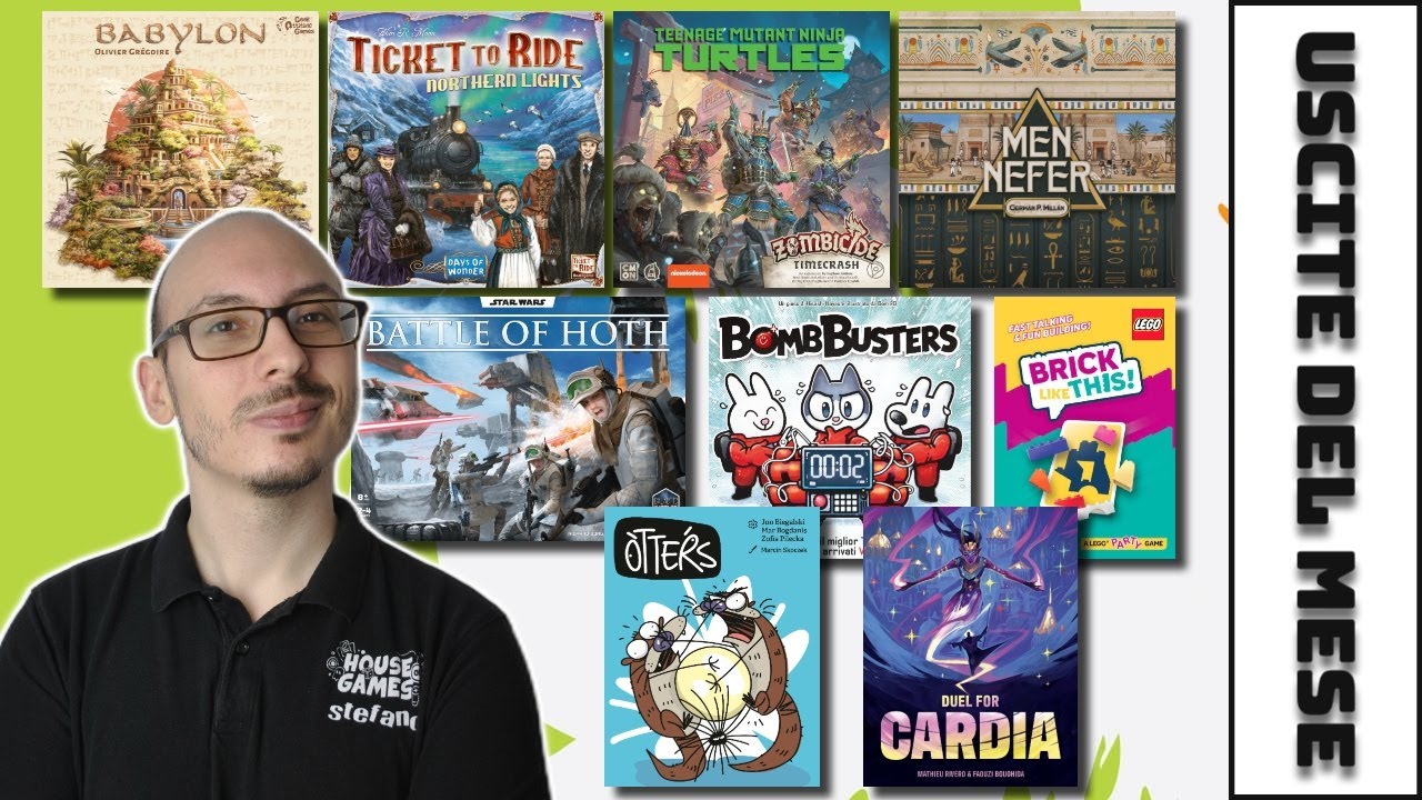GIOCHI DA TAVOLO: Le Nuove Uscite Di Agosto 2025 - Pochi Ma DAVVERO Buoni!