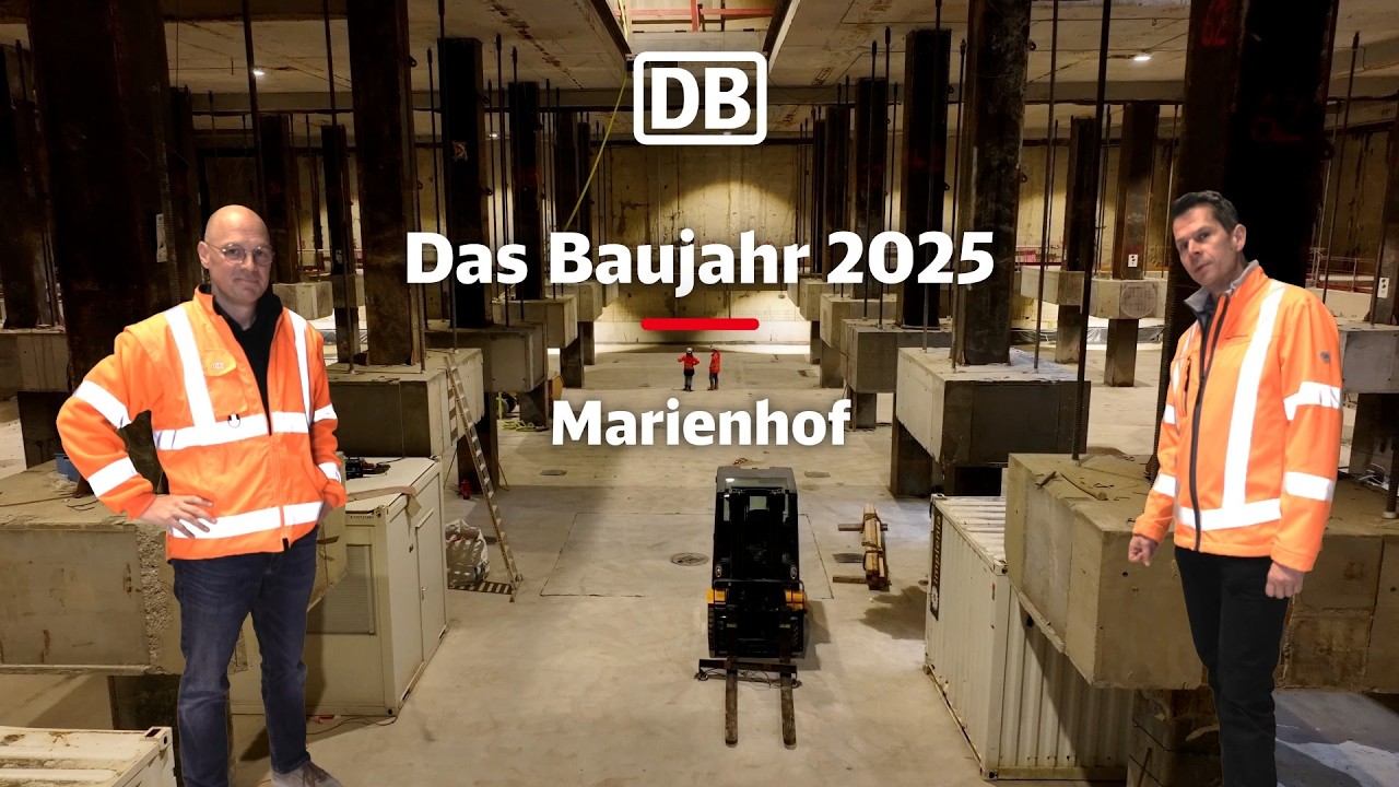 Das Baujahr 2025 der 2. Stammstrecke am Marienhof