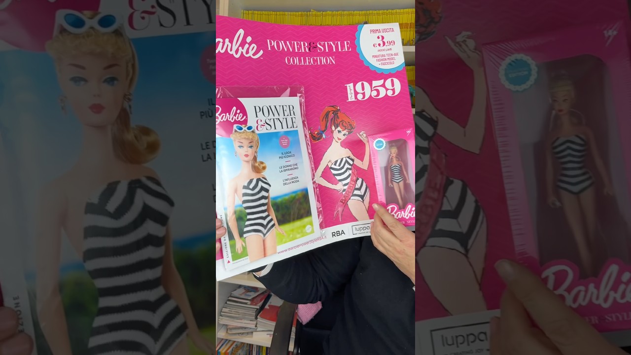 La PRIMA Barbie della storia (1959) torna in edicola 😱 | Uscita #1 Barbie da Collezione
