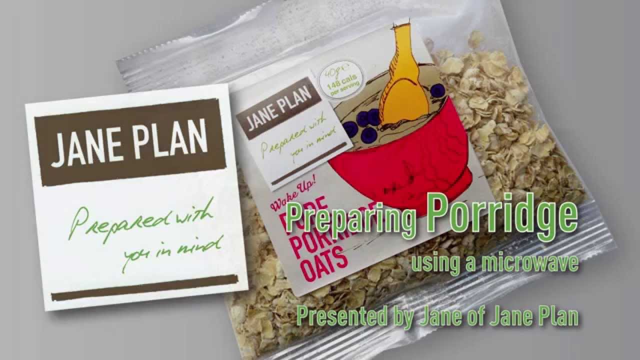 How to Cook Porridge with Jane Plan!