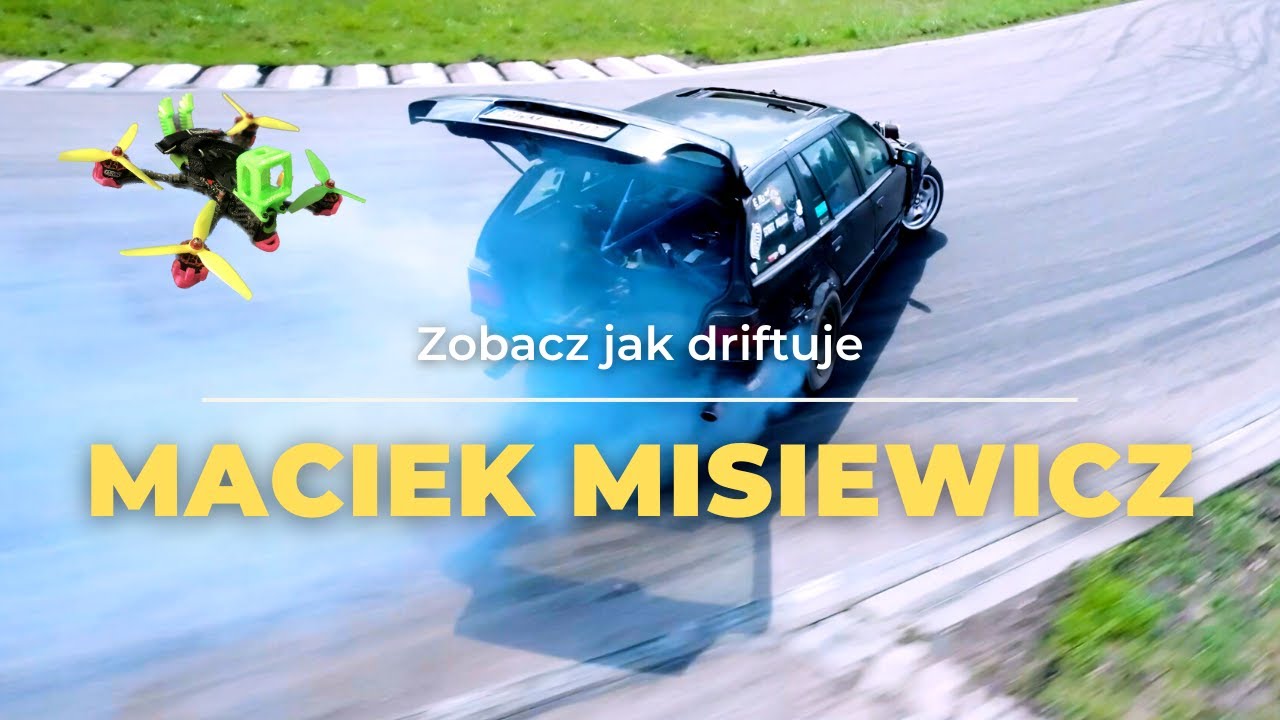 Maciek Misiewicz na treningu EAST SIDE DRIFT | FPV DRONE