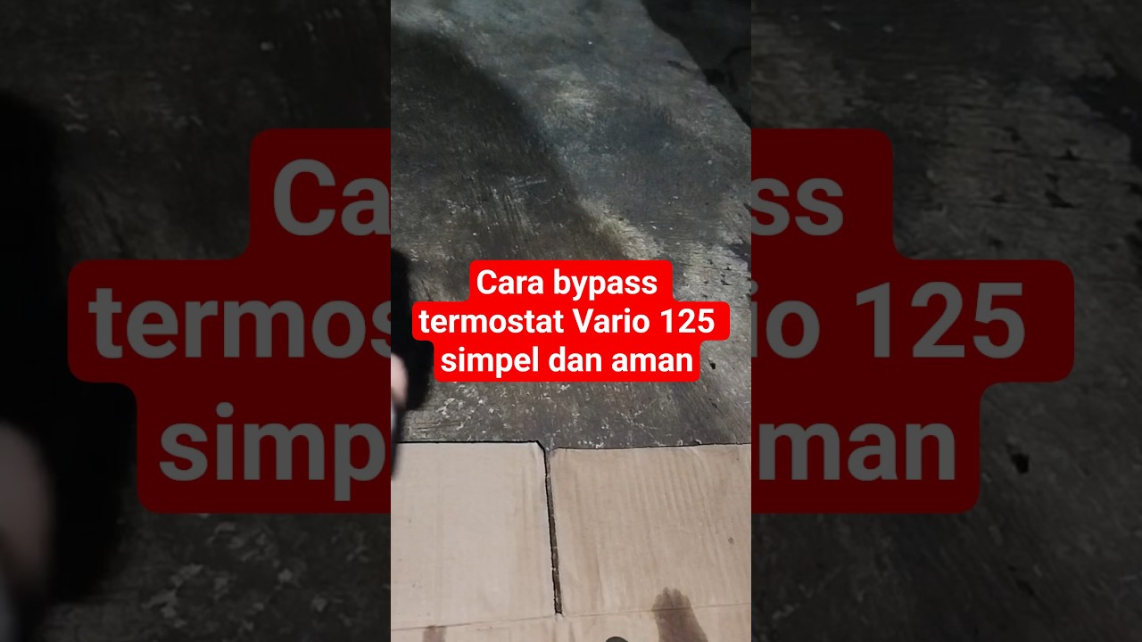 cara bypass termostat Vario 125,simple mudah dan prakstis #shorts