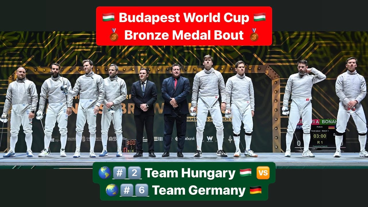 Budapest World Cup 2024 SMS TEAM - Bronze - Hungary v Germany