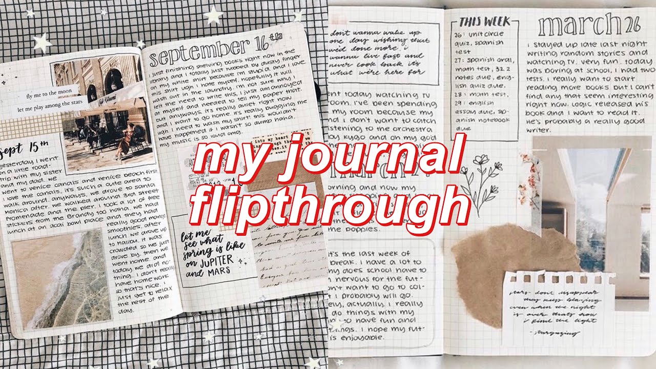 journal flipthrough ♡