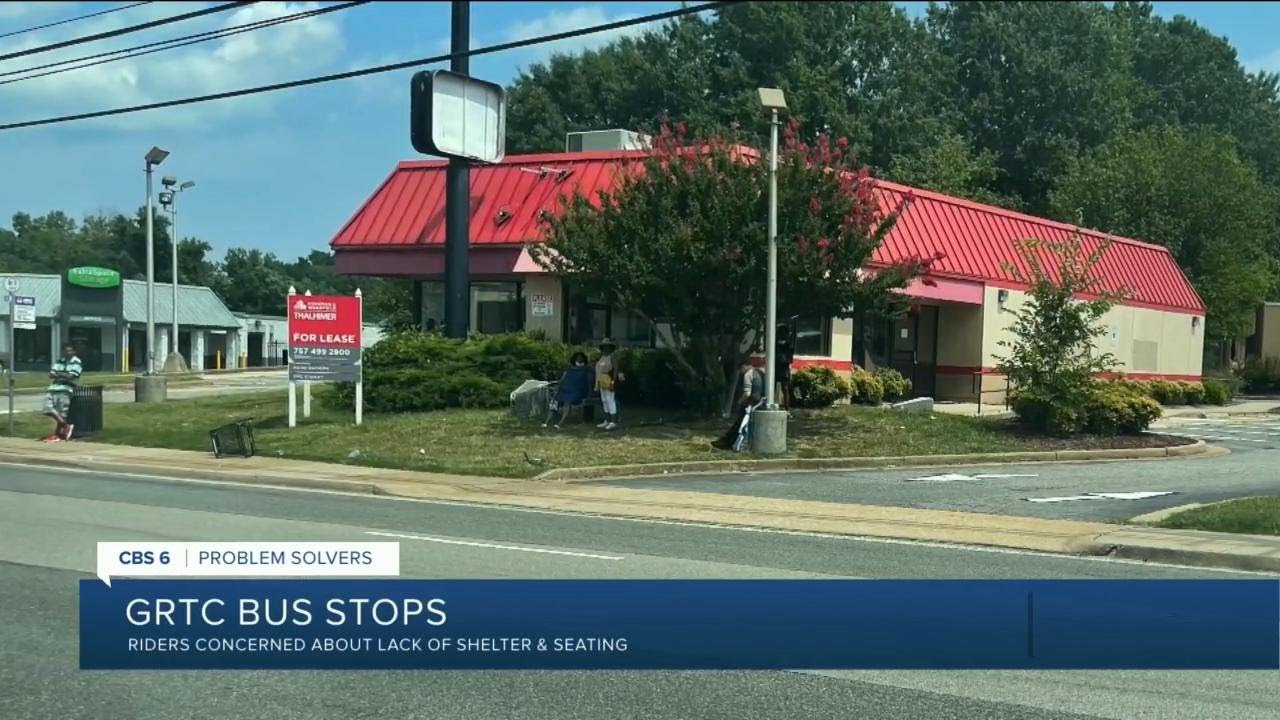 Riders 'miserable' as only 26% of GRTC bus stops have shelter, seating