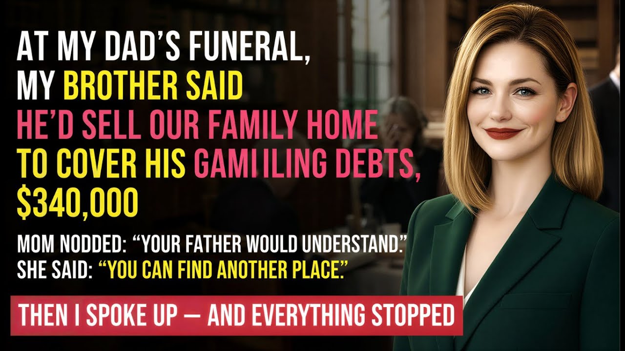 At My Dad’s Funeral, My Brother Said He’d Sell Our Family Home For His Gambling Debt