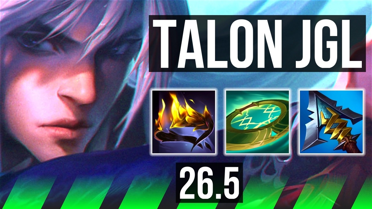 TALON vs DR. MUNDO (JGL) | 77K damage | EUW Master | 26.5