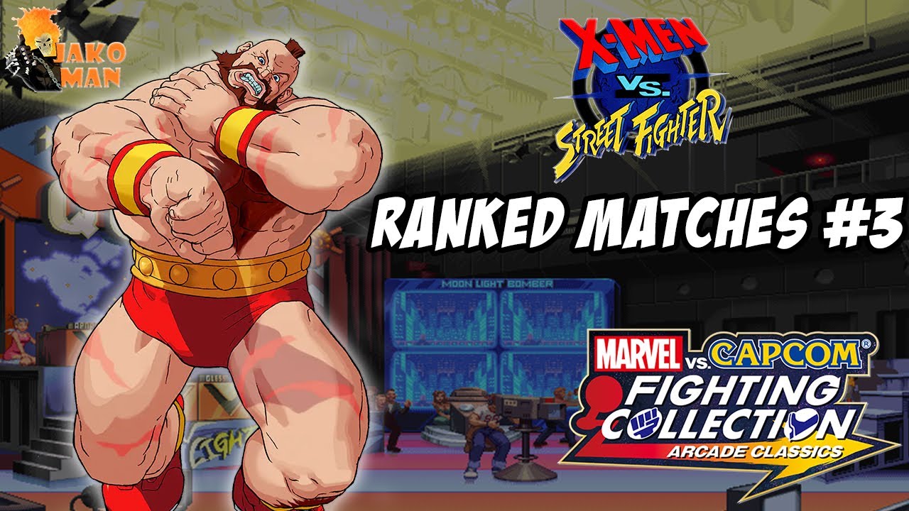 MVC Fighting Collection: X-Men VS Street Fighter Ranked Matches #3