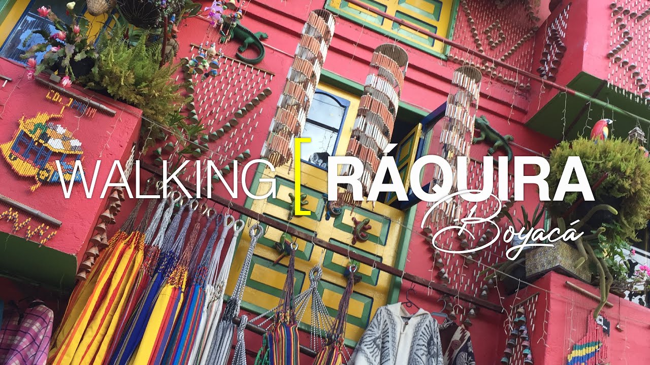 [4K] Walking Ráquira, Boyacá - Colombia. (2020).