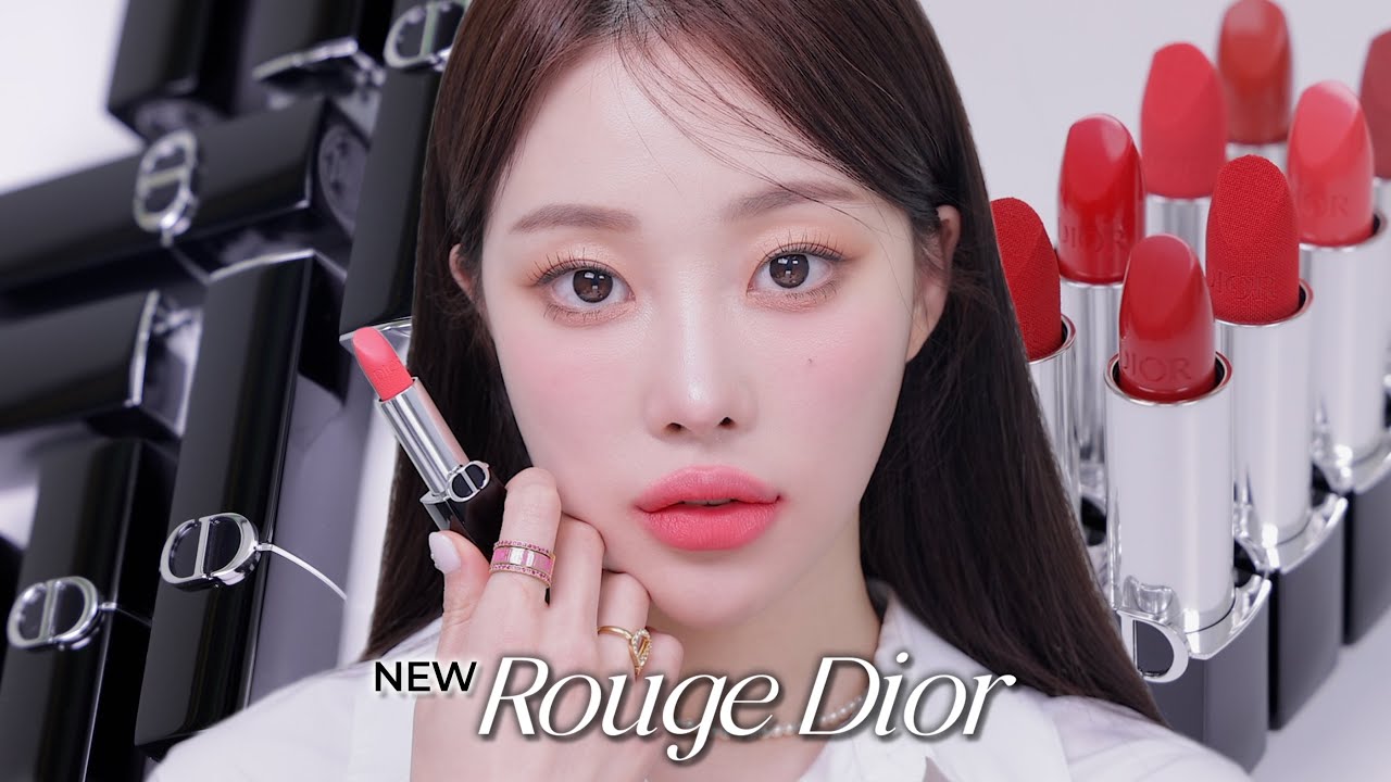 미출시 디올 신상 립💄최초 공개합니다🙌🏻 벨벳&사틴 제형 메인 8color 리뷰*‧˚* ✩‧₊ㅣMINCARONG