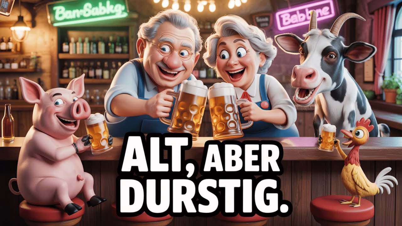 Alt, aber durstig –Der verrückte Bar-Schlager für alle!