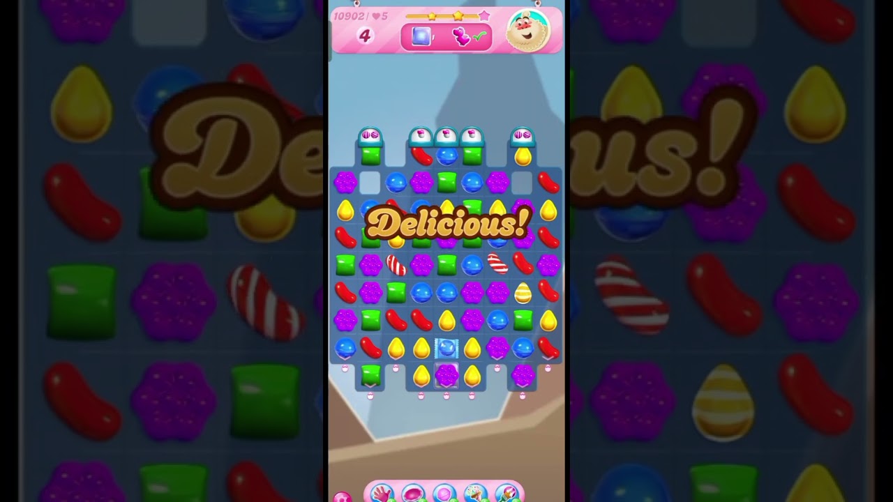 Candy crush saga level 10901 -- 10905 | Candy 