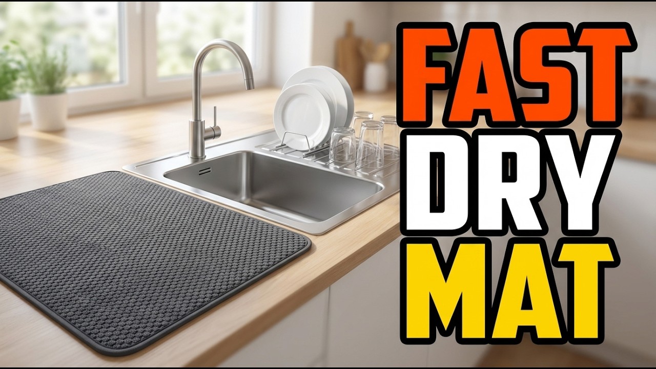 TOP 5 Best Dish Drying Mats 2026