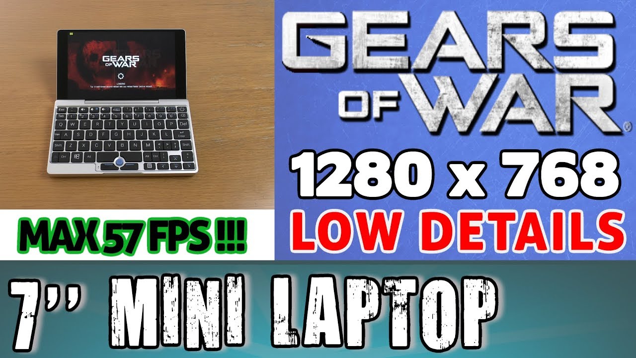 1# GPD POCKET Gears of War (PC) Portable Handheld Gaming Mini Laptop PC Intel X7 Z8750