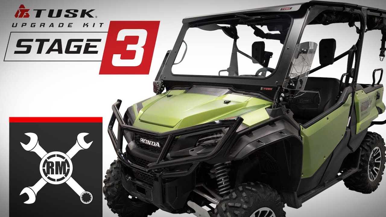 Установка комплекта модернизации Honda Pioneer 1000-5 Tusk UTV Stage 3