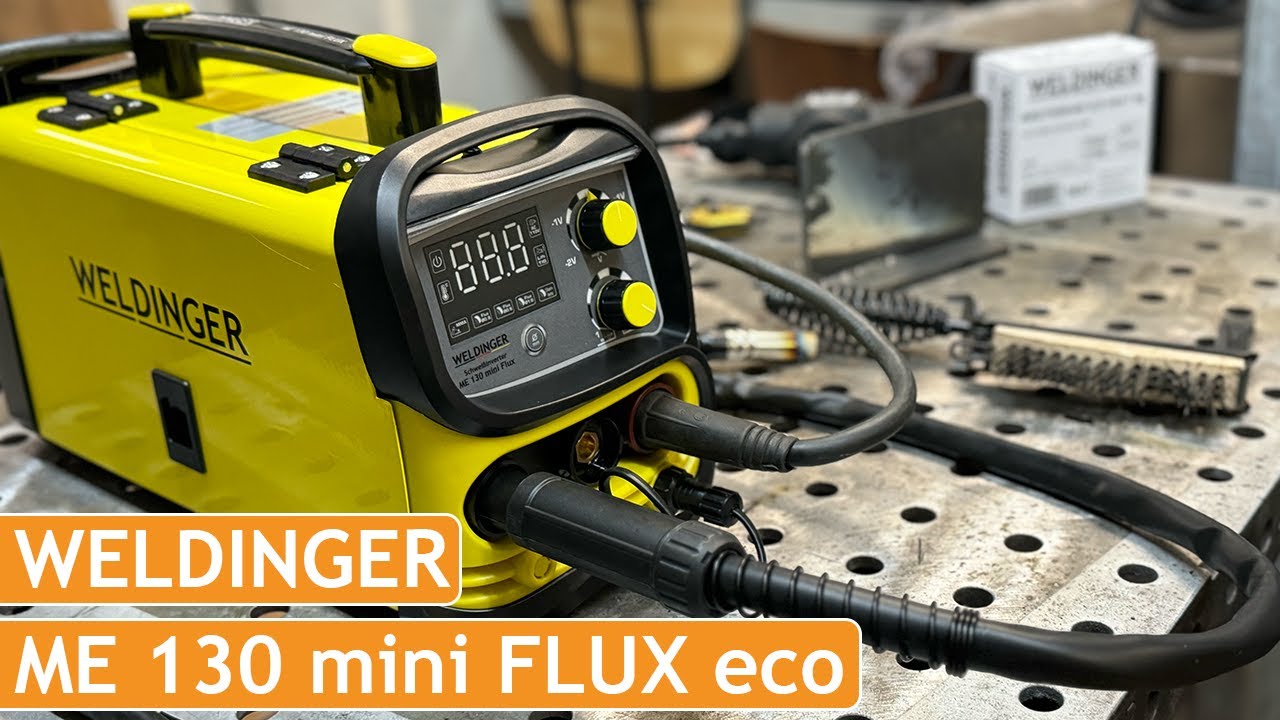 ME 130 mini FLUX eco wird Bestseller bei WELDINGER, High-End  Fülldrahtschweißgerät zum Tiefstpreis