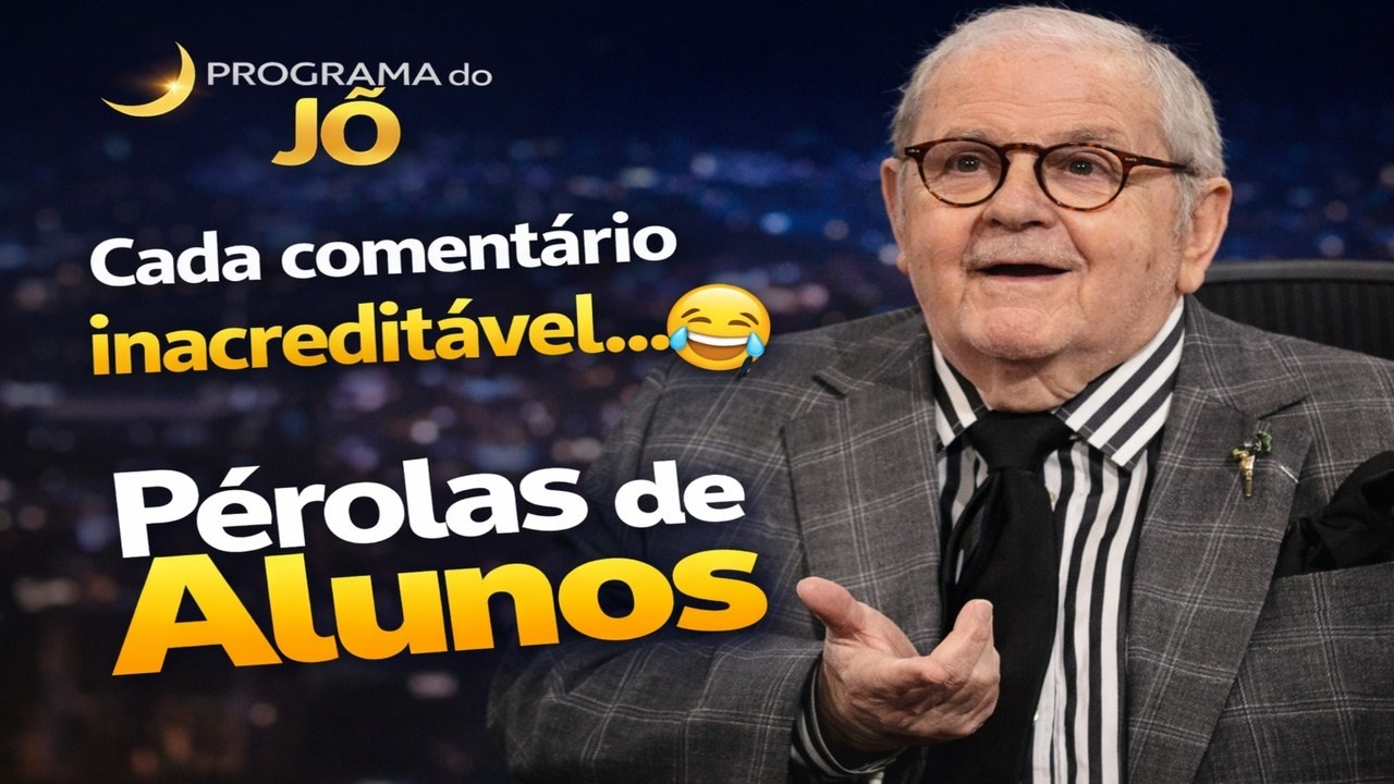 😂 O JÔ SOARES leu essas PÉROLAS de ALUNOS inacreditáveis  #shorts