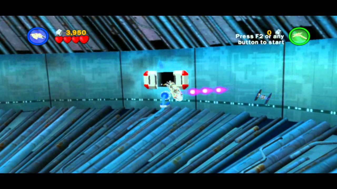 Lego Star Wars Complete Saga Episode VI Chapter 6 INTO THE DEATH STAR THE END!