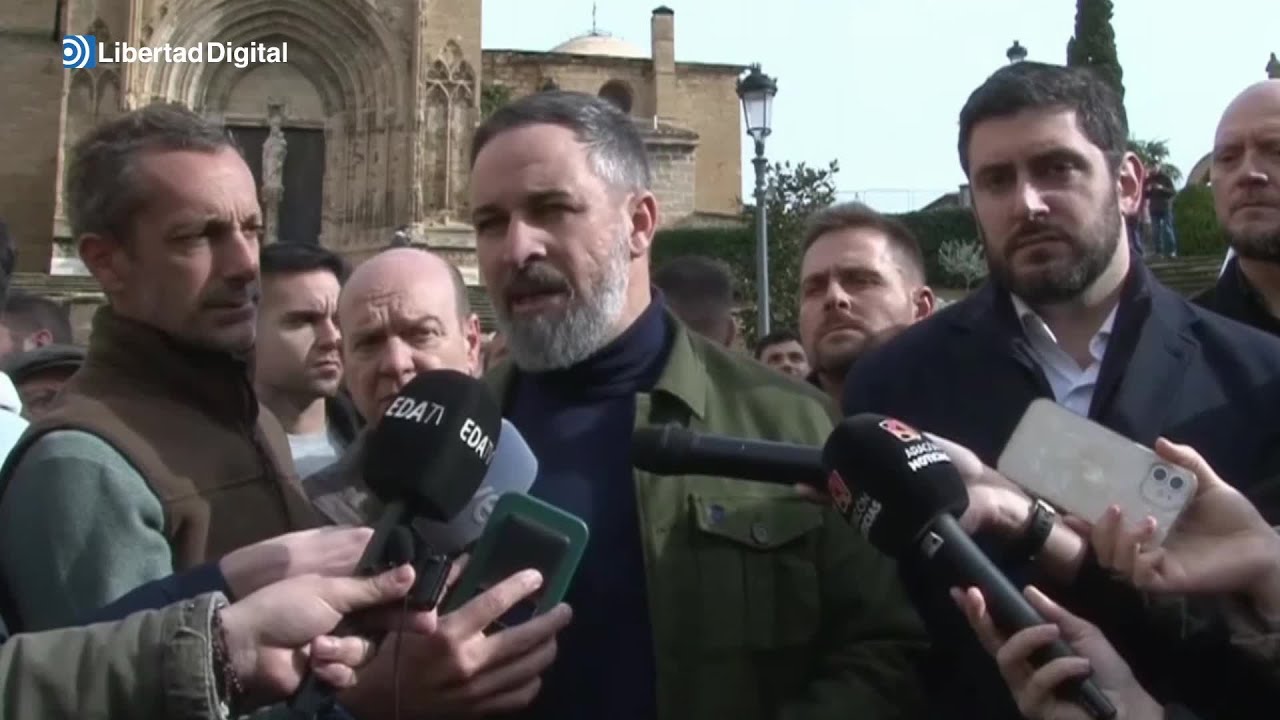 Abascal enfurece contra Sánchez: 