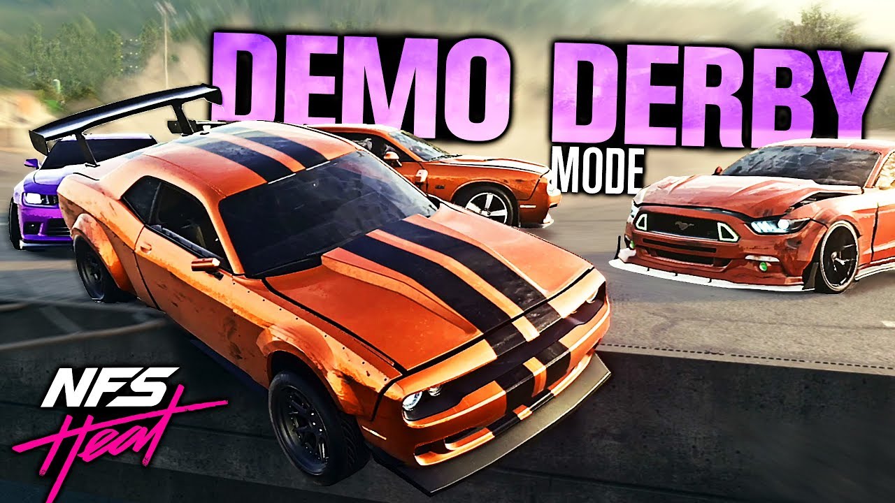 Need for Speed HEAT - DEMOLITION DERBY MODE!