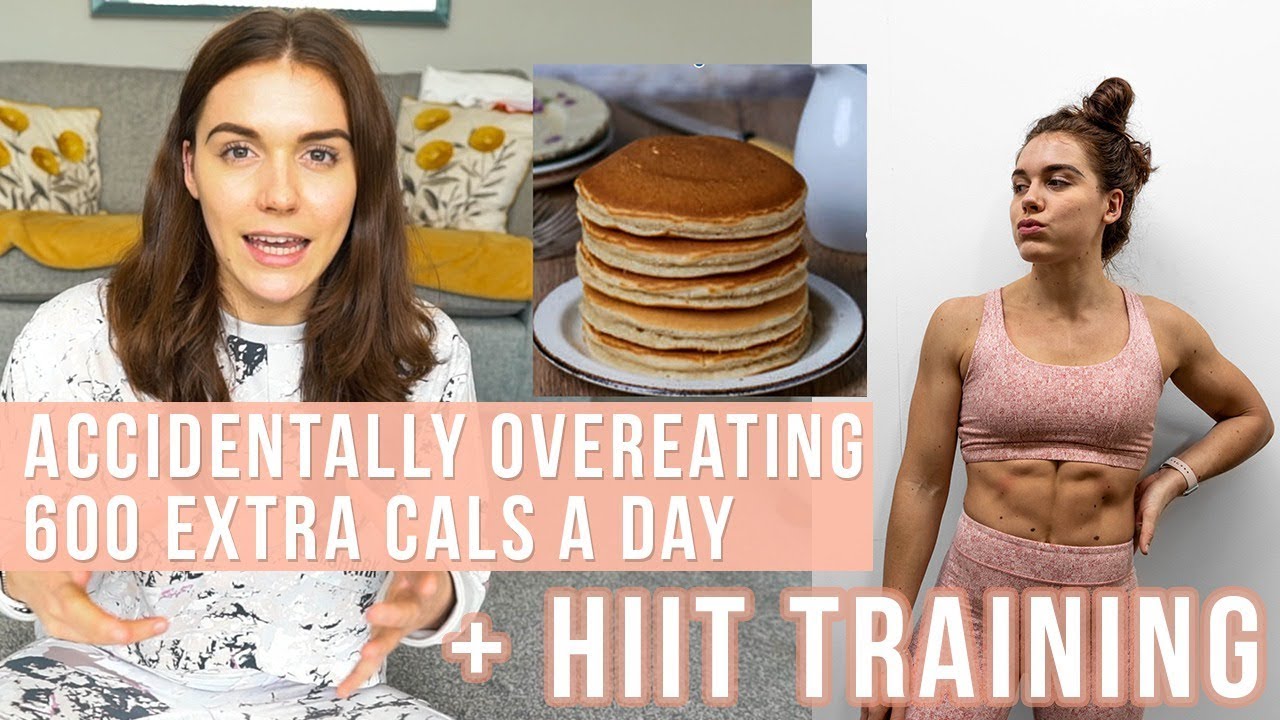 ACCIDENTALLY OVEREATING 600 EXTRA CALORIES A DAY  + HIIT Workout | Cutting Ep.1