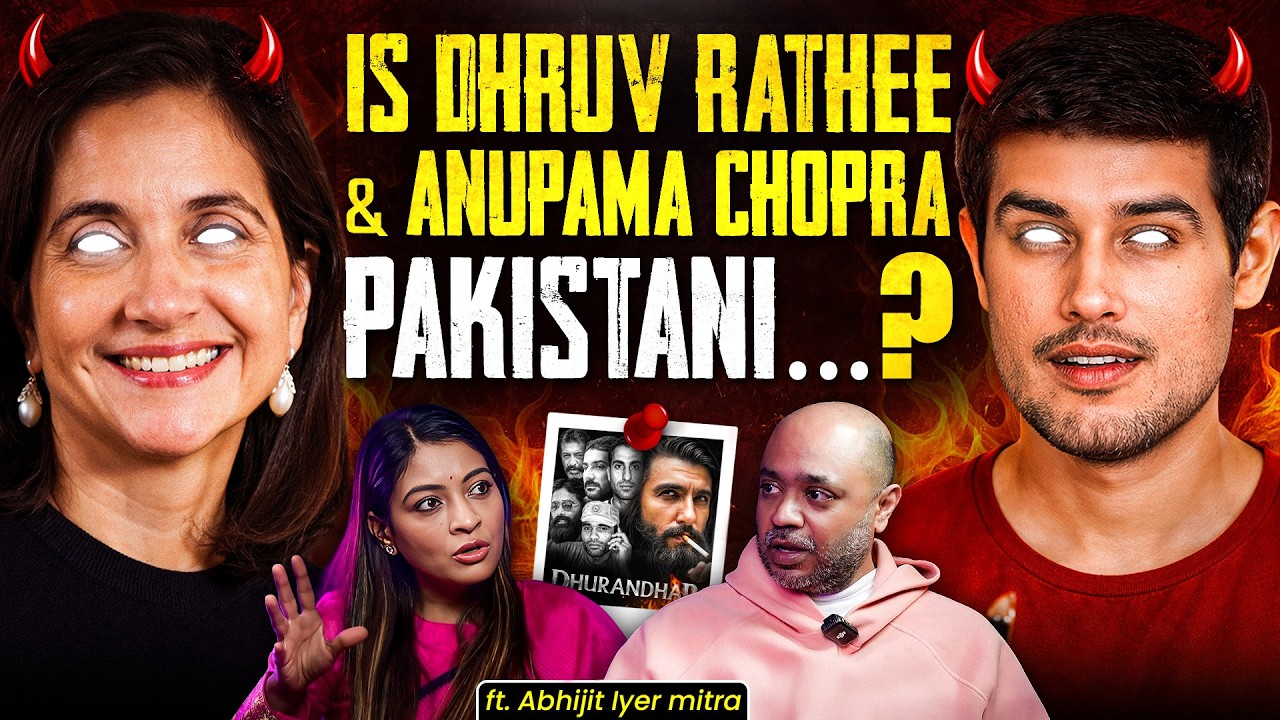 Abhijit iyer Mitra Exposes Anupama Chopra, Dhruv Rathee, ISI, Pakistan, Russia & Geopolitics