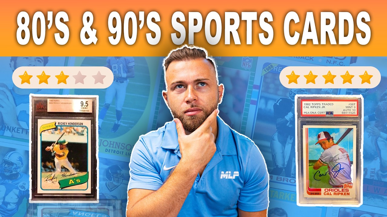 How I Find Profit in 80’s and 90’s Sports Cards