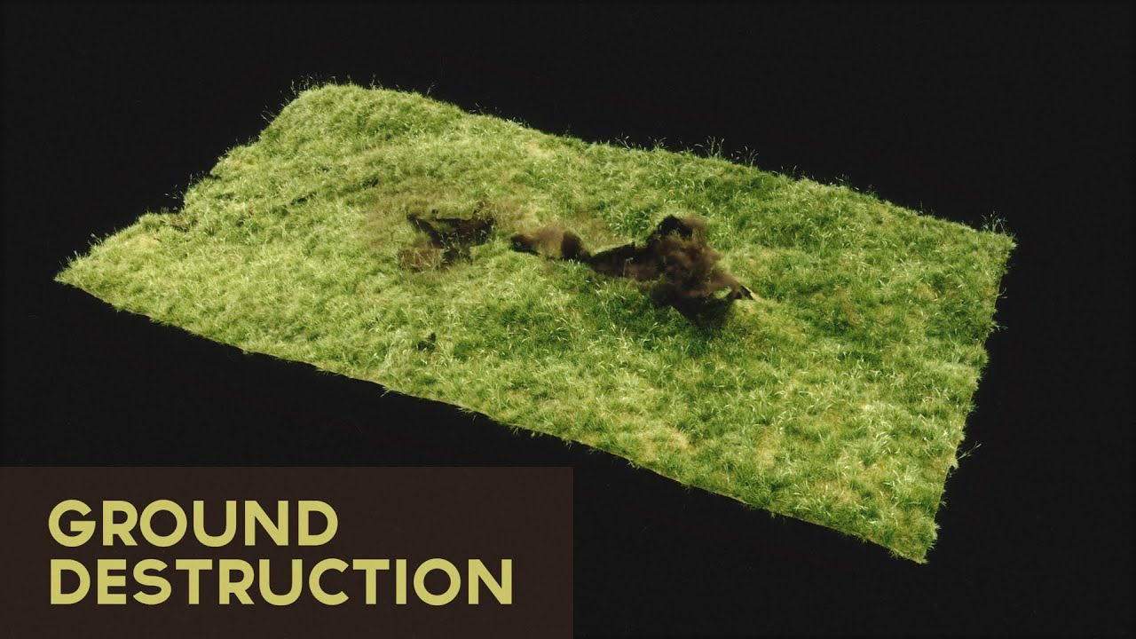 Soft Ground Destruction VFX using Houdini 20