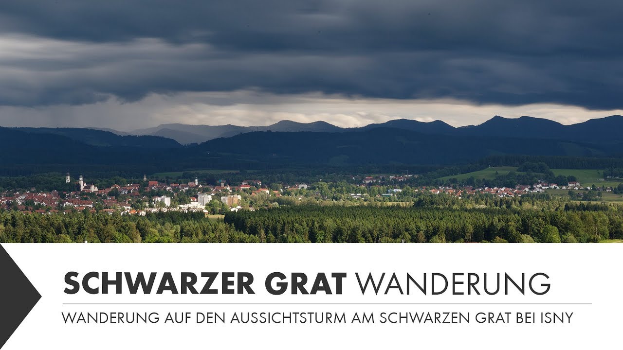 Wanderung zum Schwarzen Grat bei Isny im Allg&auml;u