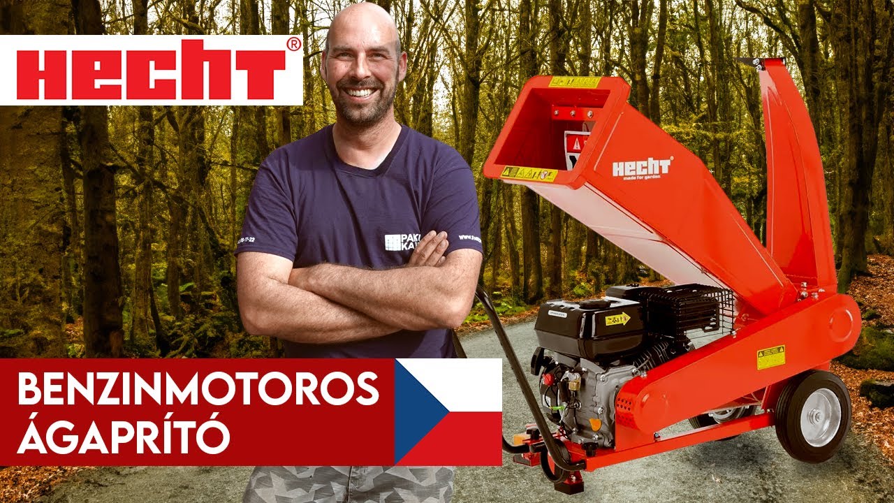 HECHT 6208 - Benzinmotoros ágaprító bemutató és teszt