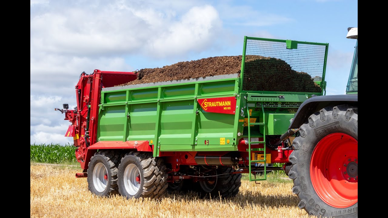 Strautmann Streuer MS 120 - vielseitig, effizient und robust!