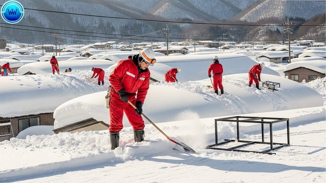 Winter Moments That Will Leave You SPEECHLESS | Massive Roof Avalanche #7