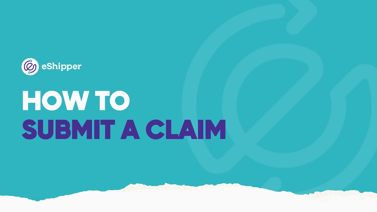 How to Submit a Shipping Claim | eShipper 2.0
