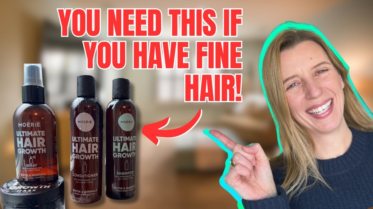 Transform Your Hair: Moerie Shampoo & Conditioner Magic