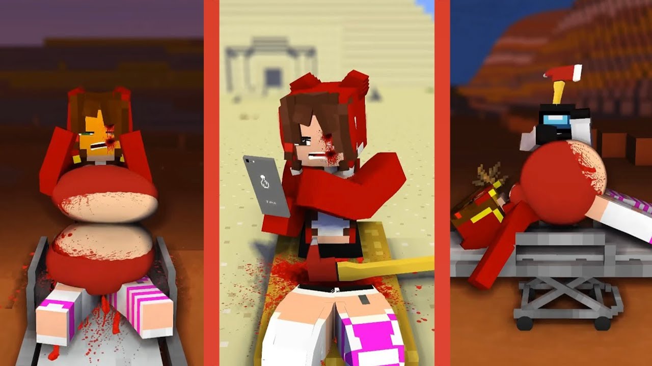 JJ's sister want help to JJ for Vampire Team and Mickey | Minecraft Mix #minecraft
