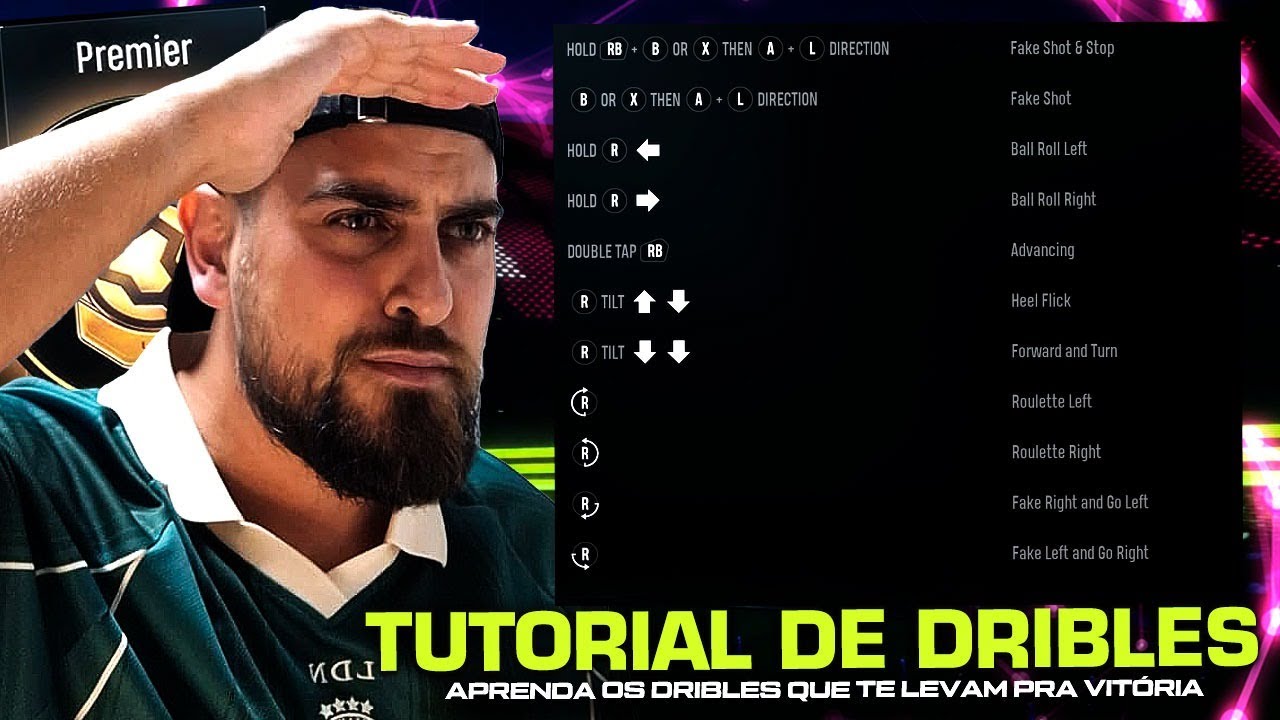 UFL - APRENDA A FAZER OS MELHORES DRIBLES DO JOGO - TUTORIAL COM PIZZOLATTO TOP 3 GLOBAL.
