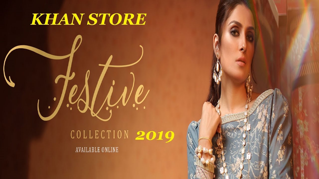 ALKARAM STUDIO | FESTIVE COLLECTION 2019 | FULL CATALOGUE | KHAN STORE |