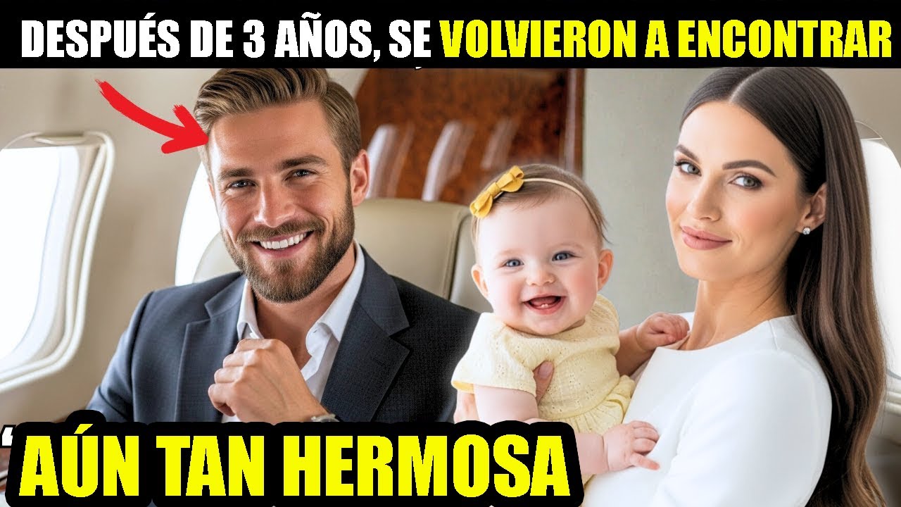 IBA TRANQUILO EN PRIMERA CLASE… HASTA QUE SU EX ENTRA CON UN BEBÉ SONRIENTE EN BRAZOS.