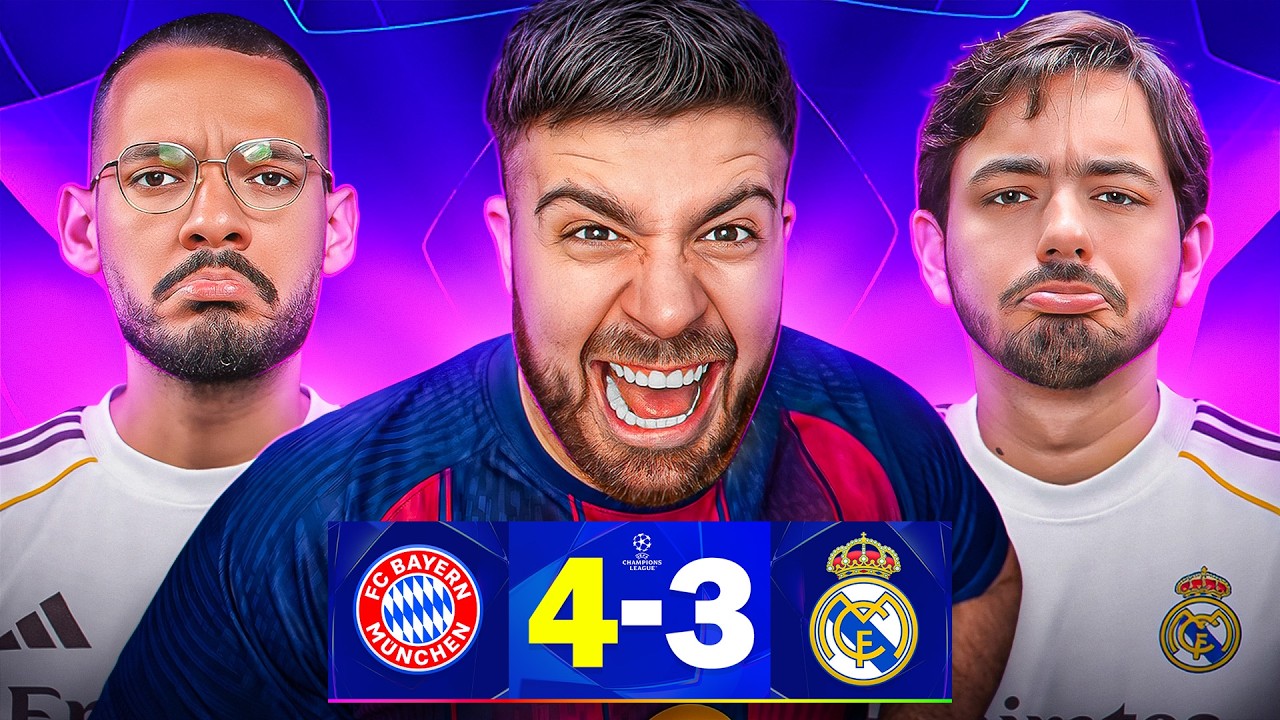MADRIDISTAS DAN LA CARA DESPU&Eacute;S del BAYERN M&Uacute;NICH 4-3 REAL MADRID