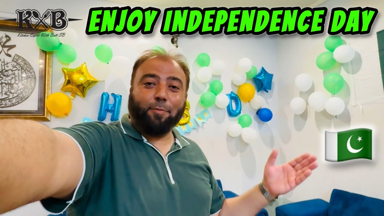 Pakistan Independence Day Ki Ronaq | BBQ Party On Independence Day | Pakistan Zindabad | KXB