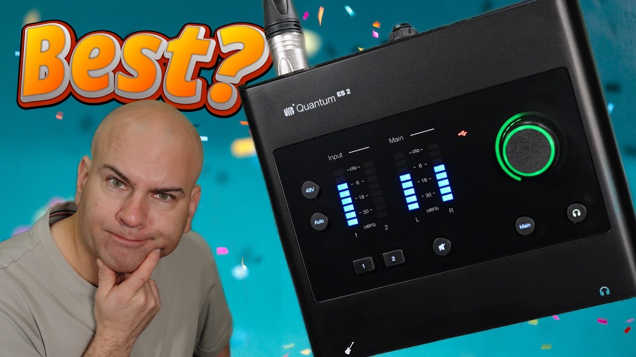 Обзор Presonus Quantum ES2 против аудиоинтерфейса Vocaster Two