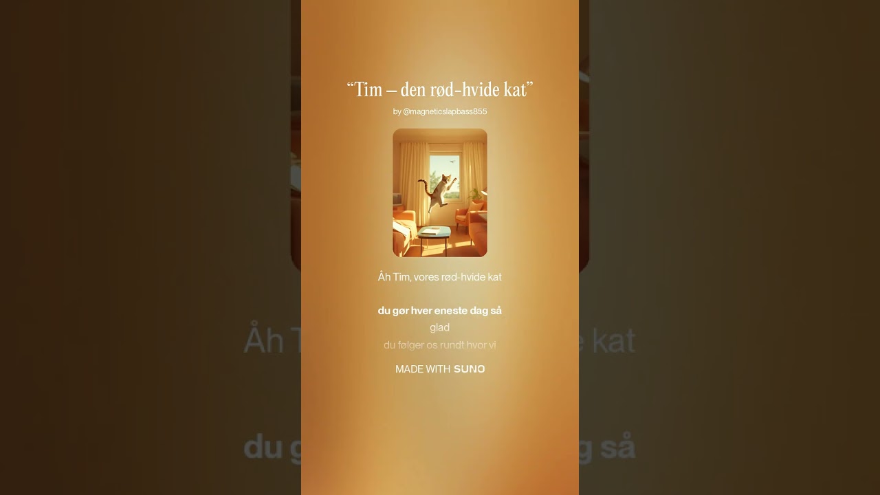 “Tim – den rød hvide kat” 1