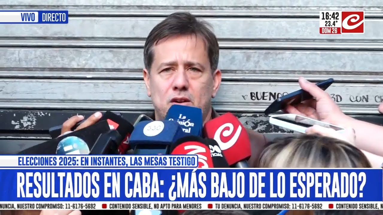 Habla Mariano Recalde: 