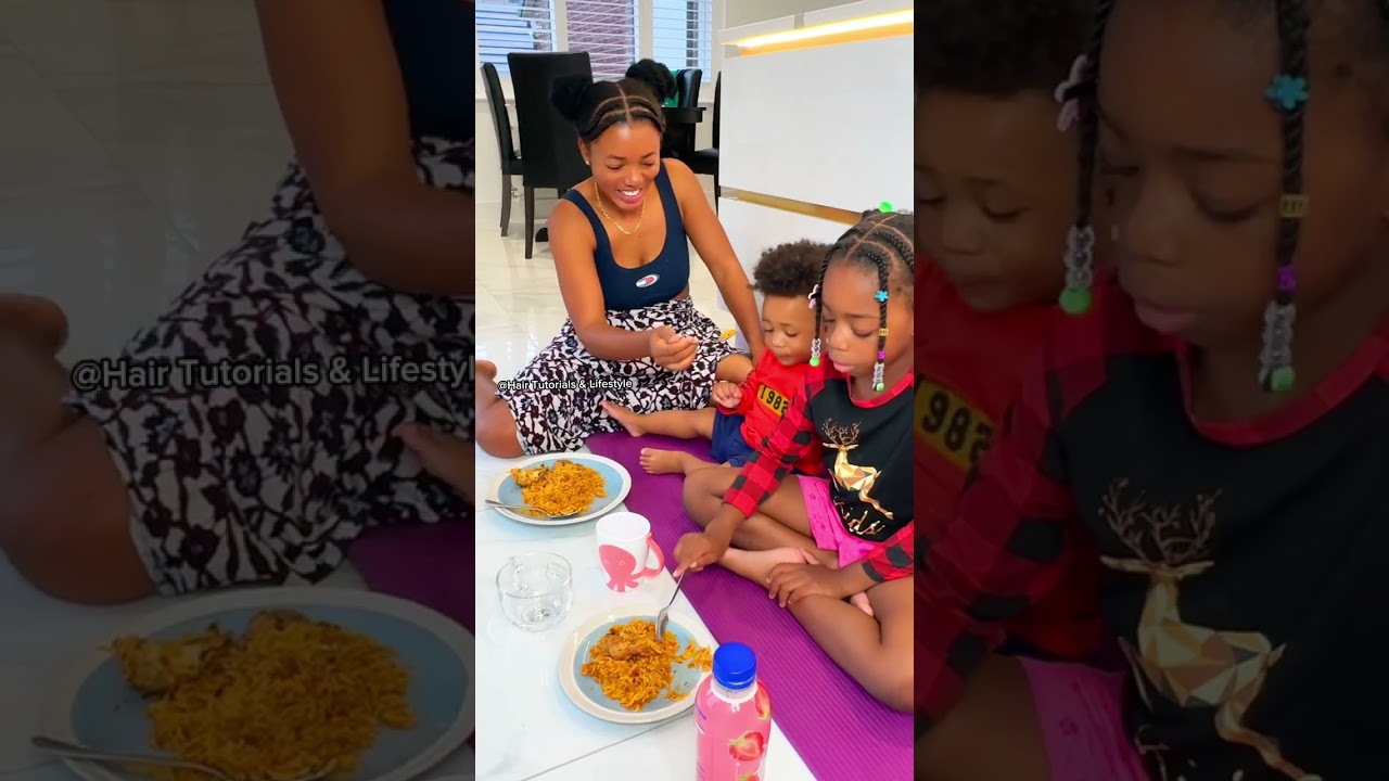 Mummy’s jollof rice is the best 🤤